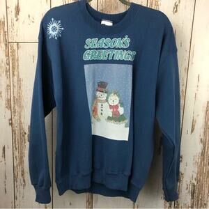 Vintage Holiday Sweatshirt, size XL. In good used condition!